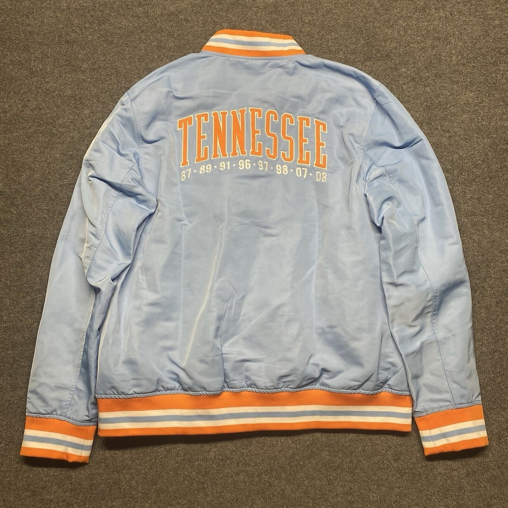 Lady Vols National Champs Jacket Embroidered Powder Blue Tennessee XL